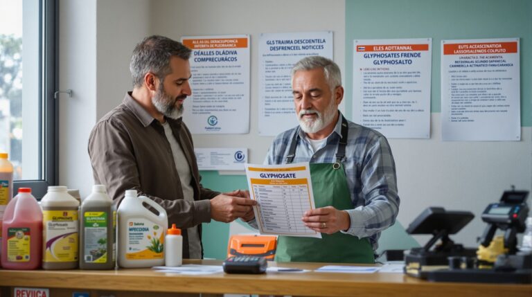 glyphosate espagne