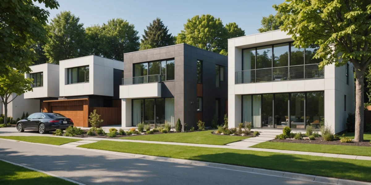 maison contemporaine à vendre