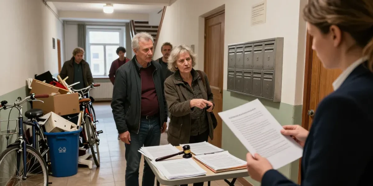 encombrement des parties communes jurisprudence