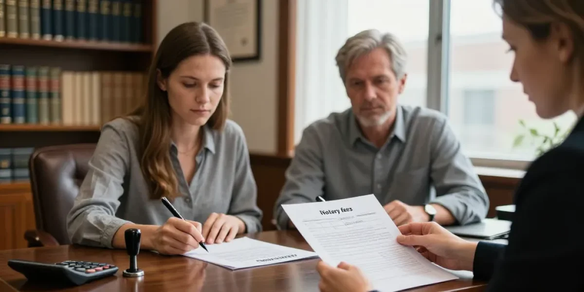 frais de notaire pour un divorce par consentement mutuel