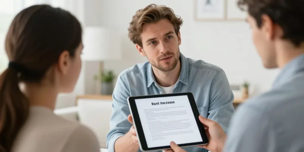 prévenir locataire augmentation loyer par mail