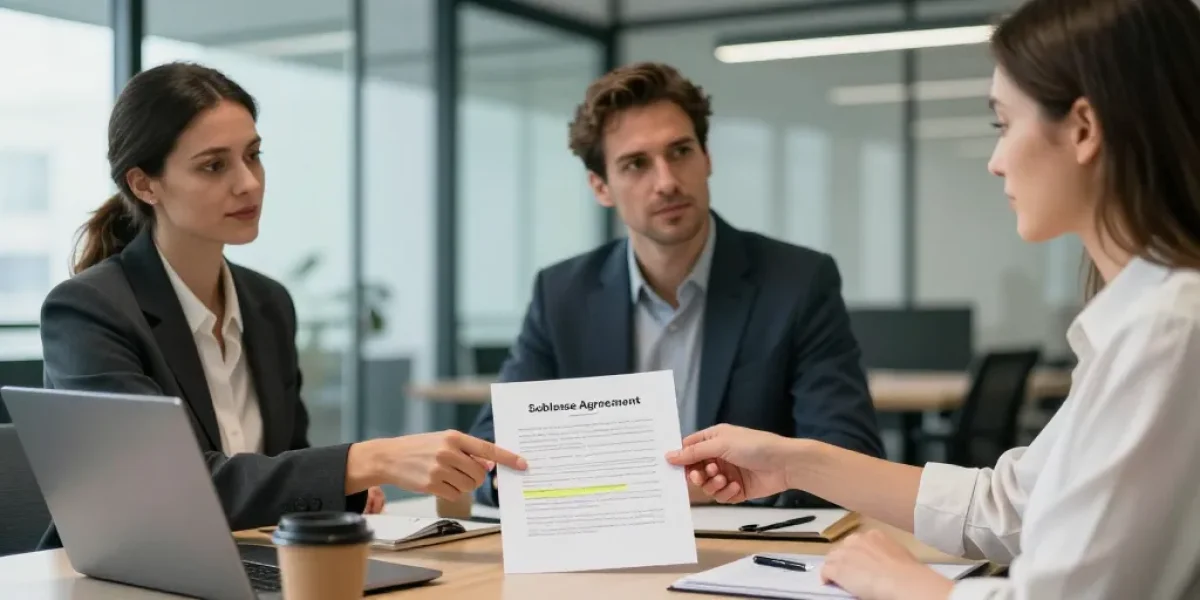 sous location professionnel